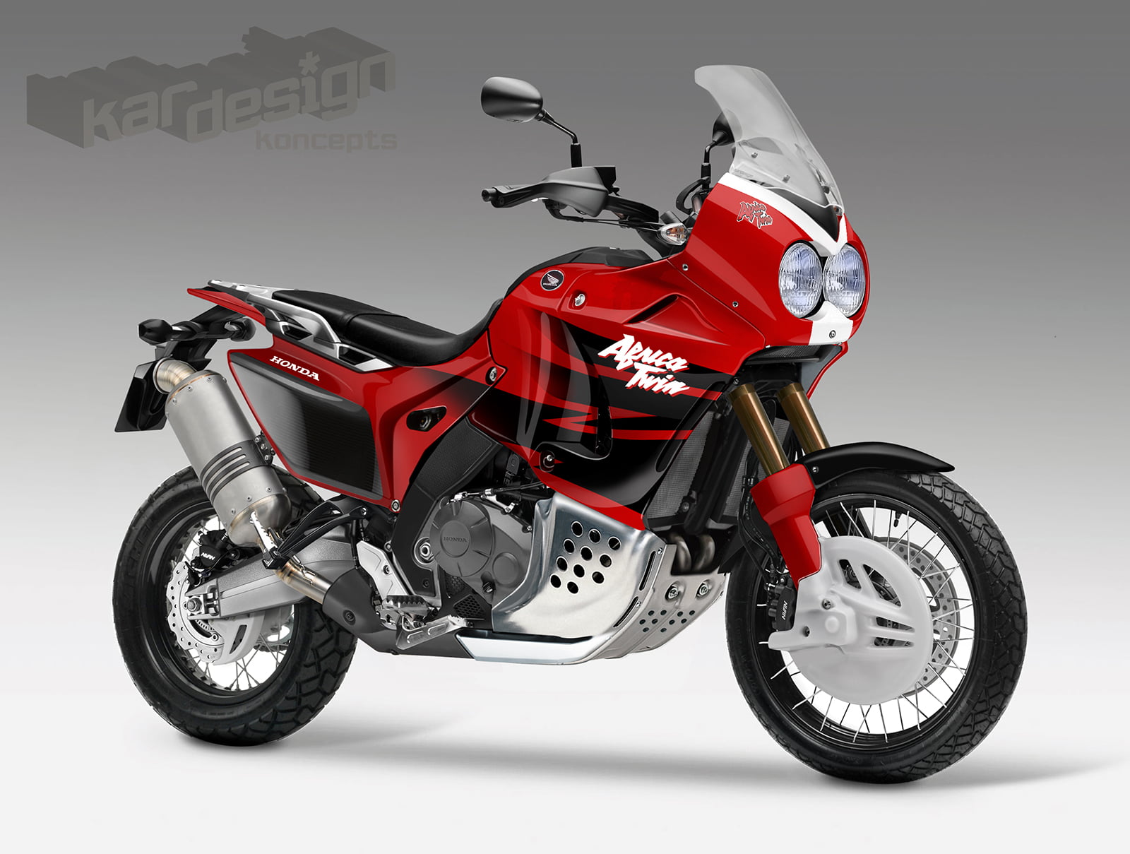 africa twin red