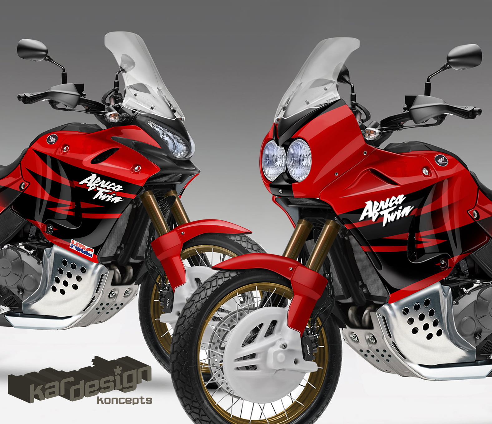 The Honda Africa Twin that never was - Kardesign Koncepts (1200 x 1035 Pixel)