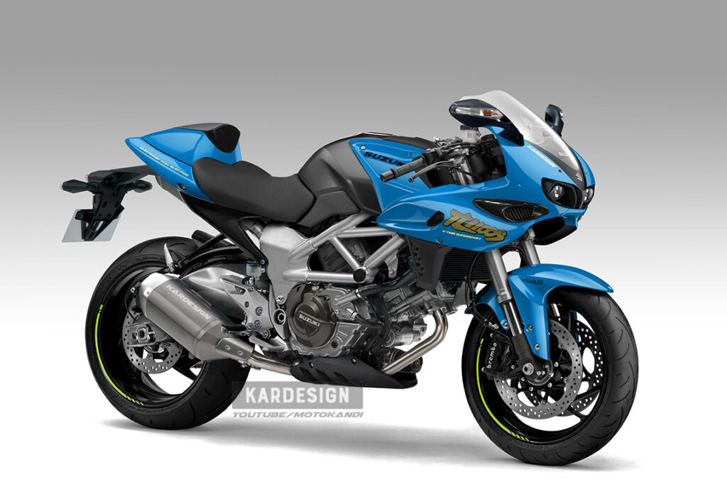 If Suzuki built the TL1000S today it might look like this – Kardesign  Koncepts