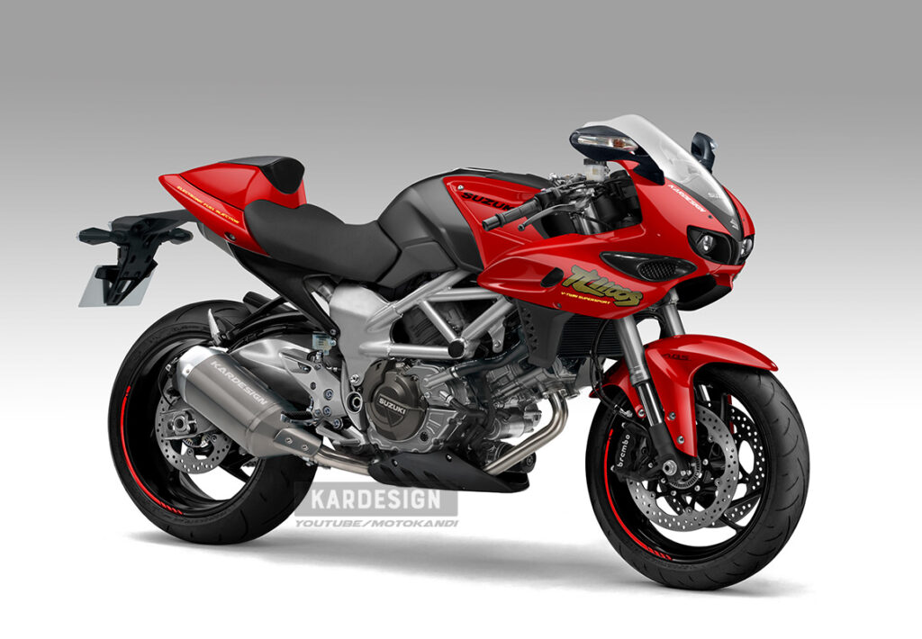 If Suzuki built the TL1000S today it might look like this – Kardesign  Koncepts